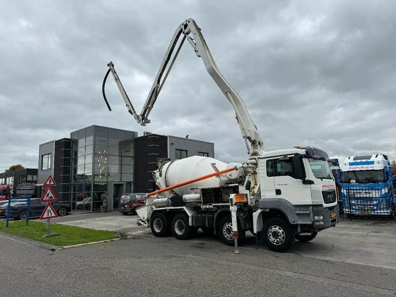 MAN TGS 35.400 8X4 PUTZMEISTER PUMP 21-3 + LIEBHERR MIXER - Črpalka za beton: slika 5 MAN TGS 35.400 8X4 PUTZMEISTER PUMP 21-3 + LIEBHERR MIXER - Črpalka za beton: slika 5