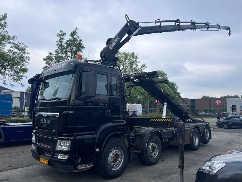 MAN TGS 35.440 8X2-4 + HIAB 220C-5 REMOTE + CABLE LIFT AUTOMATIC - Tovornjak z dvigalom: slika 2 MAN TGS 35.440 8X2-4 + HIAB 220C-5 REMOTE + CABLE LIFT AUTOMATIC - Tovornjak z dvigalom: slika 2