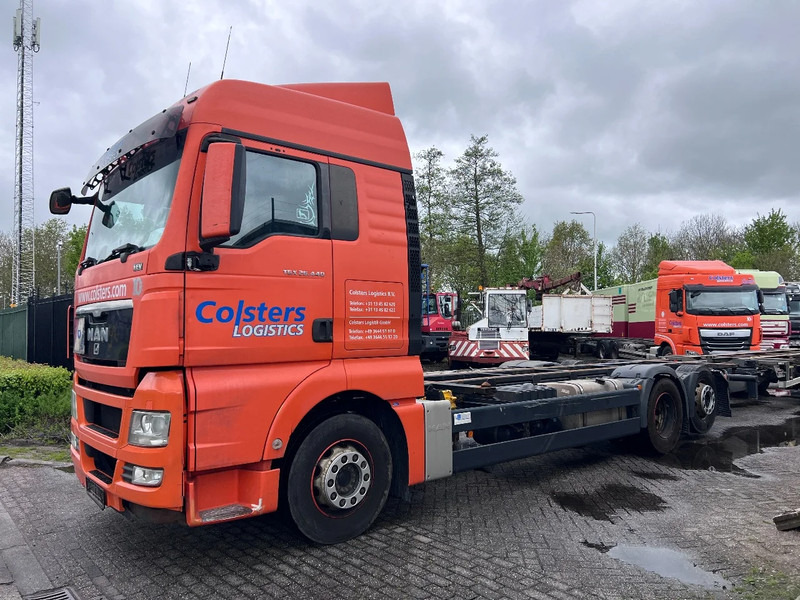 MAN TGX 26.440 XLX 6X2 EURO 5 - BDF CHASSIS + RETARDER - Kontejnerski tovornjak/ Tovornjak z zamenljivim tovoriščem: slika 1 MAN TGX 26.440 XLX 6X2 EURO 5 - BDF CHASSIS + RETARDER - Kontejnerski tovornjak/ Tovornjak z zamenljivim tovoriščem: slika 1