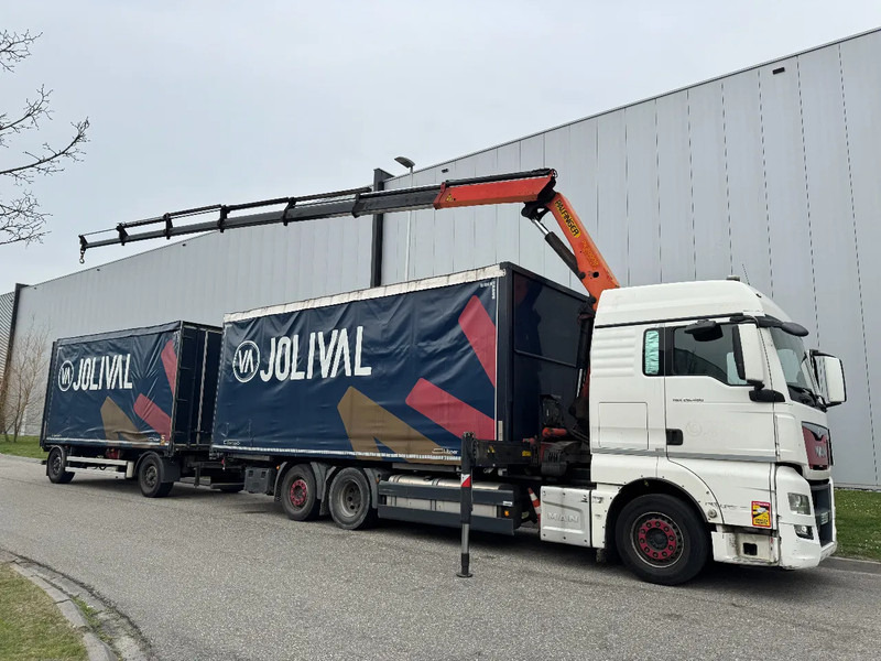 MAN TGX 26.480 6X2 - EURO 6 + PALFINGER PK20002 + REMOTE + LECITRAILER HANGER - Tovornjak s ponjavo, Tovornjak z dvigalom: slika 5 MAN TGX 26.480 6X2 - EURO 6 + PALFINGER PK20002 + REMOTE + LECITRAILER HANGER - Tovornjak s ponjavo, Tovornjak z dvigalom: slika 5