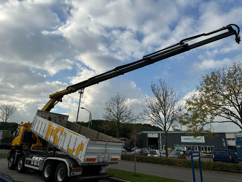 Mercedes-Benz Arocs 4448 8X4 + EURO 6 + FASSI F315 + REMOTE + KIPPER + STEERING AXLE - Tovornjak prekucnik, Tovornjak z dvigalom: slika 4 Mercedes-Benz Arocs 4448 8X4 + EURO 6 + FASSI F315 + REMOTE + KIPPER + STEERING AXLE - Tovornjak prekucnik, Tovornjak z dvigalom: slika 4