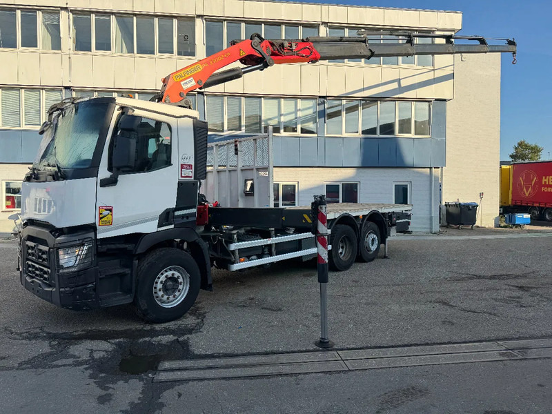 Renault C460 6X2 EURO 6 PALFINGER PK33002 + REMOTE CONTROL ENIGINE RUNNING - Tovornjak s kesonom, Tovornjak z dvigalom: slika 1 Renault C460 6X2 EURO 6 PALFINGER PK33002 + REMOTE CONTROL ENIGINE RUNNING - Tovornjak s kesonom, Tovornjak z dvigalom: slika 1