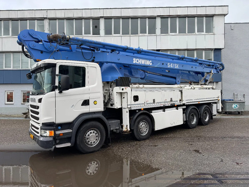 Scania G490 8X4 SCHWING S 47 R + REMOTE CONTROL HUB REDUCTION - Črpalka za beton: slika 1 Scania G490 8X4 SCHWING S 47 R + REMOTE CONTROL HUB REDUCTION - Črpalka za beton: slika 1