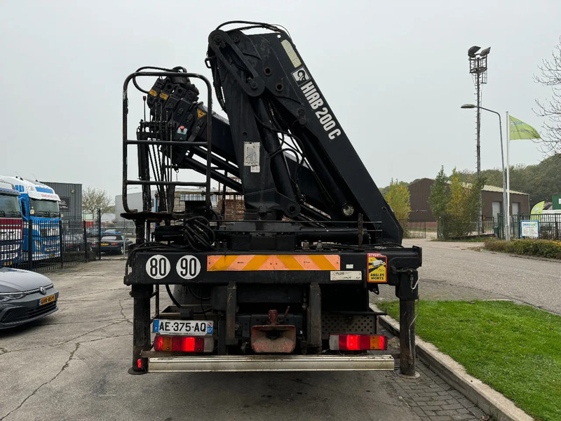 Tovornjak s kesonom, Tovornjak z dvigalom Scania P124-360 6X4 EURO 2 HIAB 200 C-5 ALL 2000: slika 15