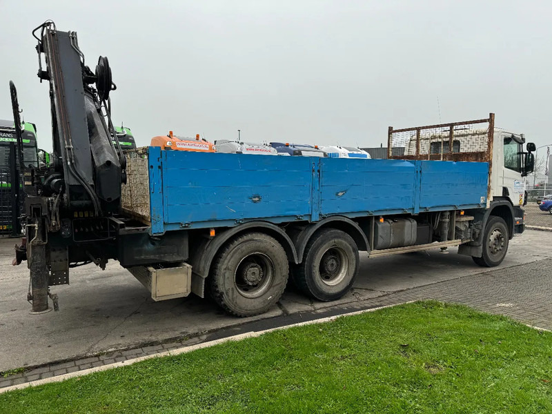 Tovornjak s kesonom, Tovornjak z dvigalom Scania P124-360 6X4 EURO 2 HIAB 200 C-5 ALL 2000: slika 13