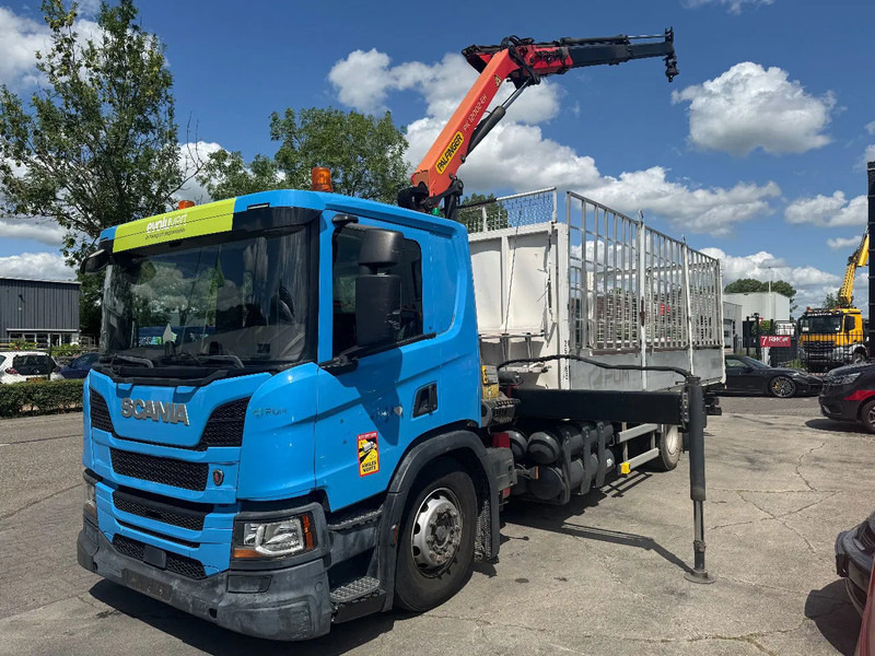 Scania P280 4X2 EURO 6 PALFINGER PK12002 + REMOTE CONTROL - Tovornjak z dvigalom: slika 1 Scania P280 4X2 EURO 6 PALFINGER PK12002 + REMOTE CONTROL - Tovornjak z dvigalom: slika 1