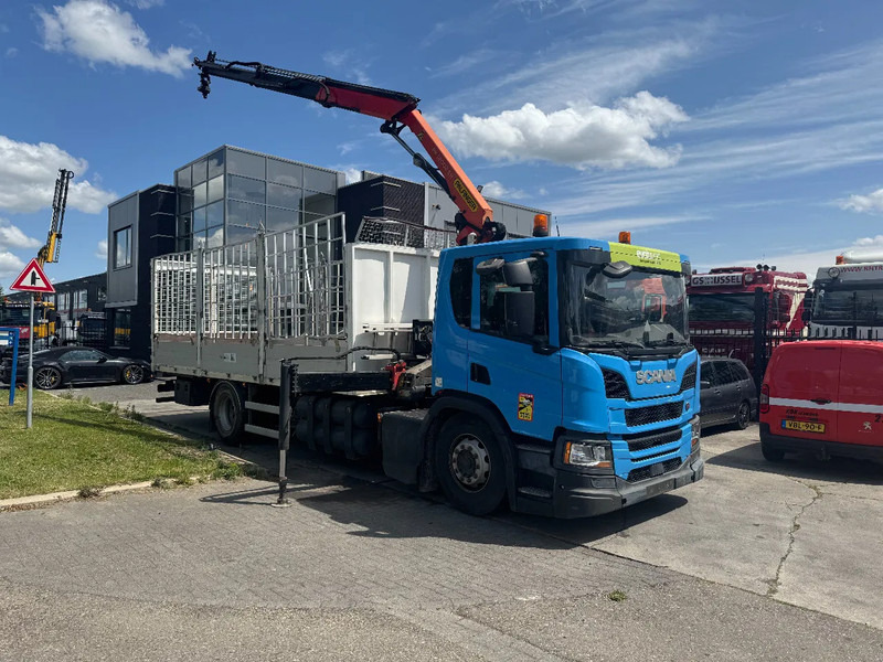 Scania P280 4X2 EURO 6 PALFINGER PK12002 + REMOTE CONTROL - Tovornjak s kesonom, Tovornjak z dvigalom: slika 1 Scania P280 4X2 EURO 6 PALFINGER PK12002 + REMOTE CONTROL - Tovornjak s kesonom, Tovornjak z dvigalom: slika 1