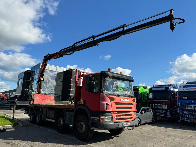 Scania P360 8X4 - EURO 5 + PALFINGER PK22002-EH + REMOTE - Tovornjak s kesonom, Tovornjak z dvigalom: slika 2 Scania P360 8X4 - EURO 5 + PALFINGER PK22002-EH + REMOTE - Tovornjak s kesonom, Tovornjak z dvigalom: slika 2