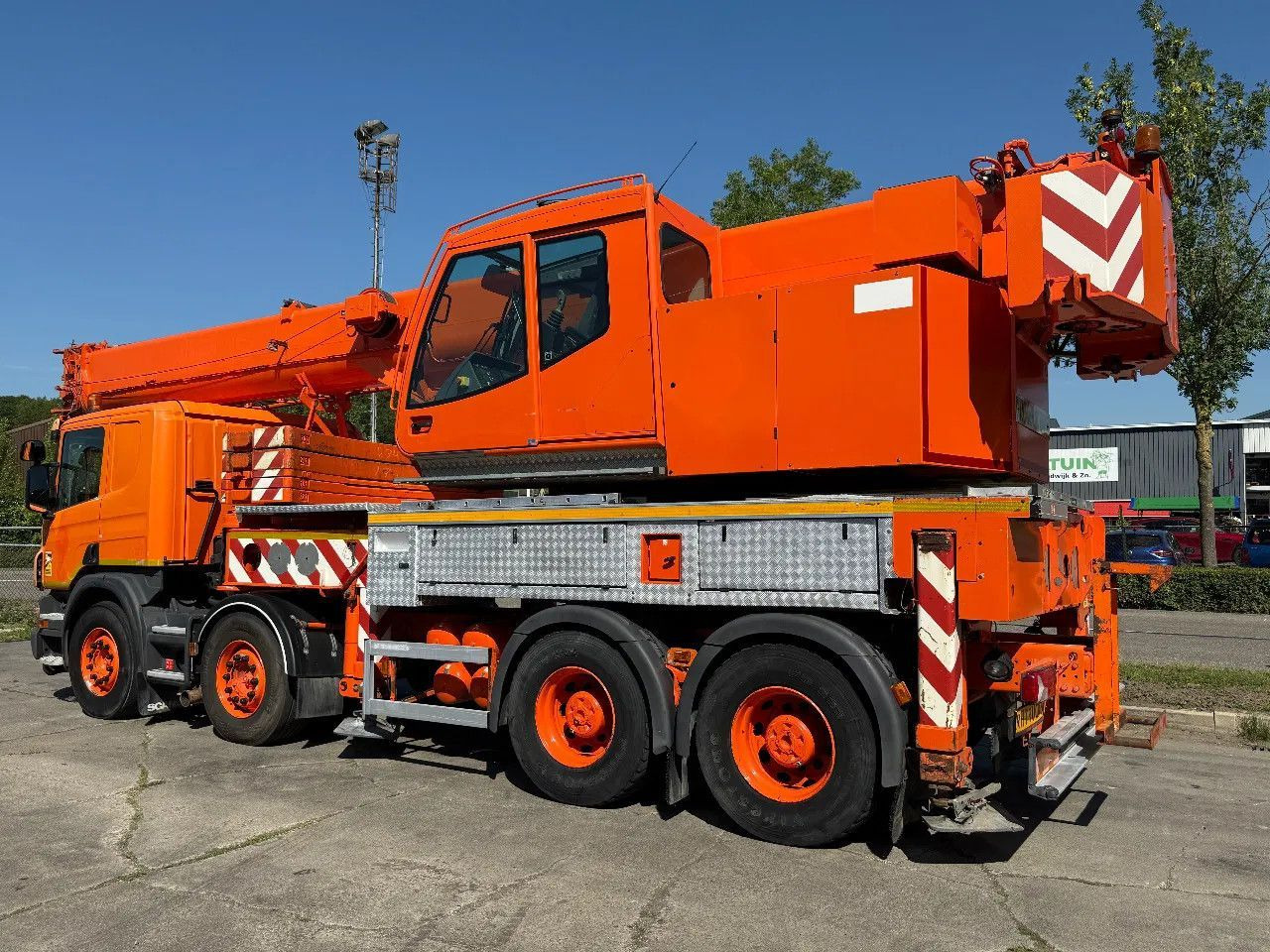 Scania P380 8X4 + FAUN HK40 + FLYJIB + BALLASTBL. 6,9 T - Tovornjak z dvigalom: slika 4 Scania P380 8X4 + FAUN HK40 + FLYJIB + BALLASTBL. 6,9 T - Tovornjak z dvigalom: slika 4