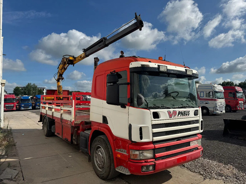 Scania P94-310 4X2 EURO 2 COPMA 1530 FULL STEEL - Tovornjak z dvigalom: slika 1 Scania P94-310 4X2 EURO 2 COPMA 1530 FULL STEEL - Tovornjak z dvigalom: slika 1