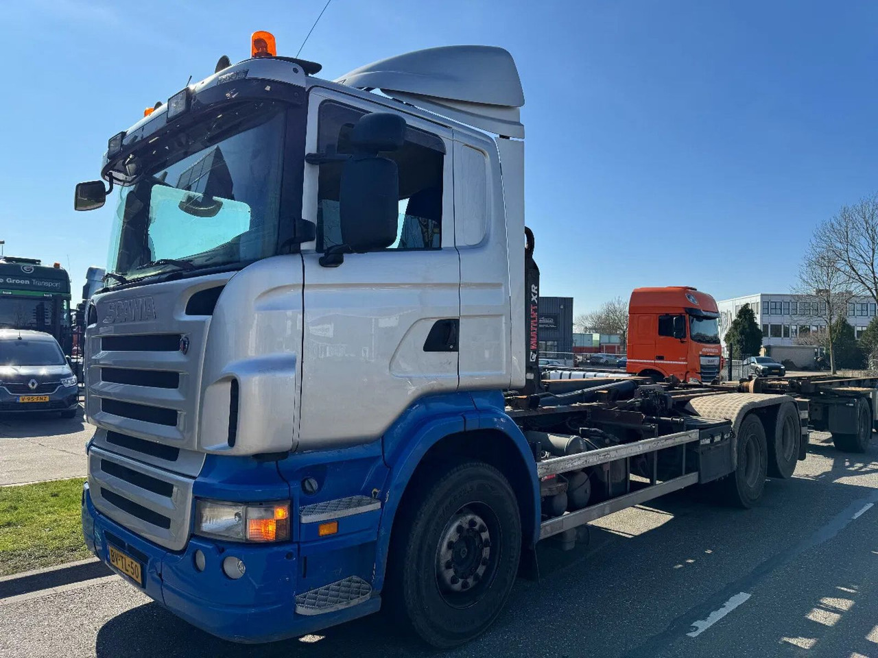 Scania R400 6X2 - EURO 5 + MULTILIFT HOOK + LIFTING AXL - Kotalni prekucni tovornjak: slika 1 Scania R400 6X2 - EURO 5 + MULTILIFT HOOK + LIFTING AXL - Kotalni prekucni tovornjak: slika 1