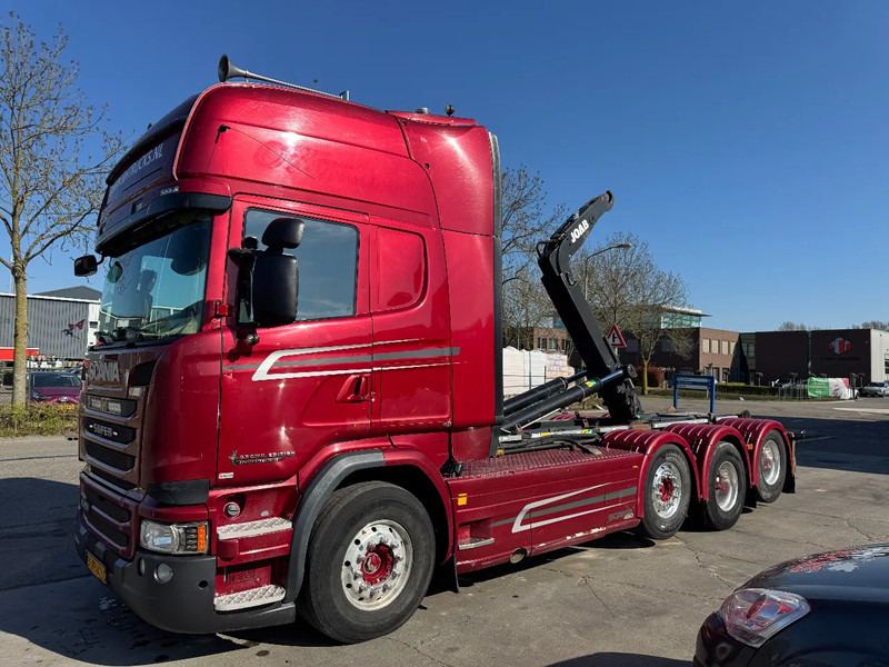 Scania R450 8X2 - EURO 6 + JOAB 24T HOOKLIFT + LIFT/STEERING AXLE - Kotalni prekucni tovornjak: slika 1 Scania R450 8X2 - EURO 6 + JOAB 24T HOOKLIFT + LIFT/STEERING AXLE - Kotalni prekucni tovornjak: slika 1