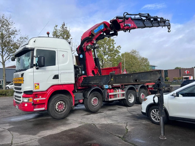 Scania R490 8X2 EURO 6 + EFFER 1750/4S + REMOTE - Tovornjak z dvigalom: slika 3 Scania R490 8X2 EURO 6 + EFFER 1750/4S + REMOTE - Tovornjak z dvigalom: slika 3