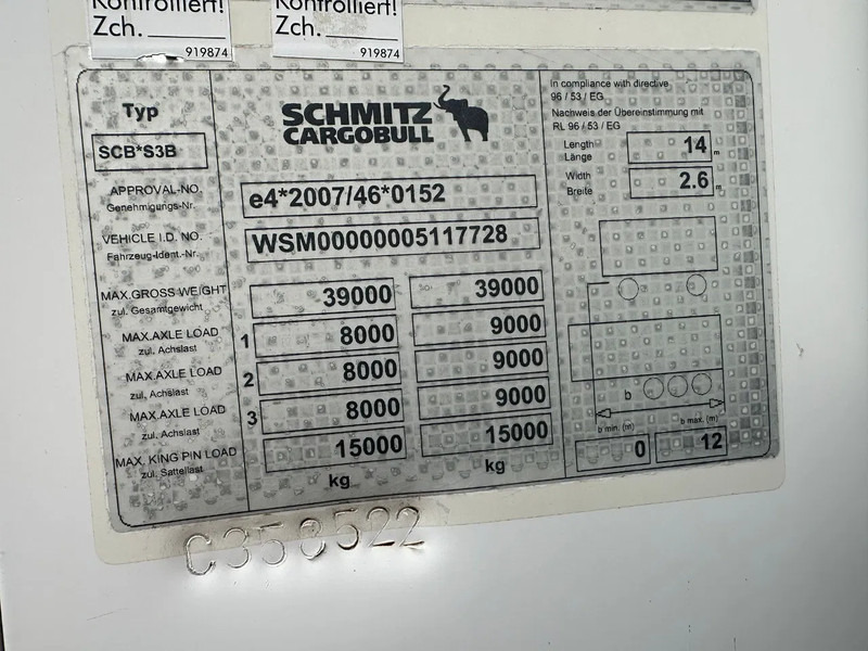 Polprikolica hladilnik Schmitz Cargobull CARRIER 1550 D/E: slika 10