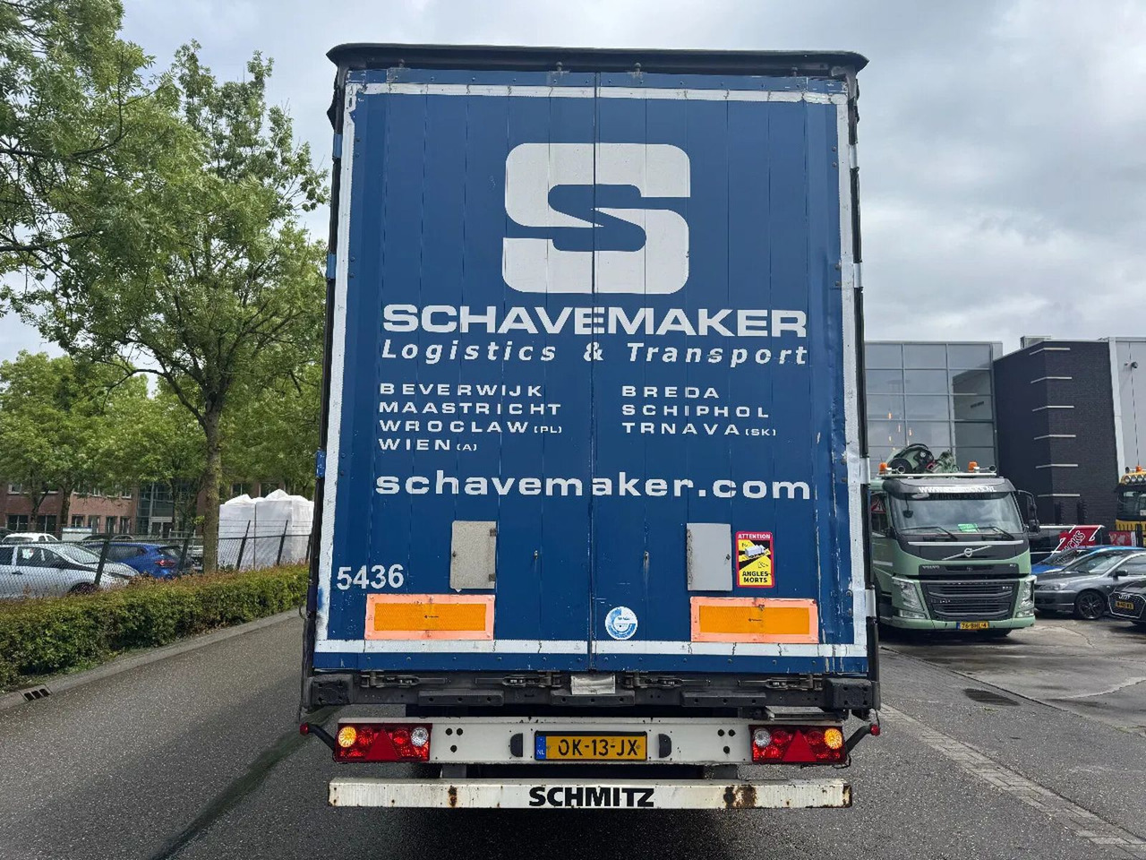 Schmitz Cargobull SCS 24/L - 3 AXLE MEGA SAF + SLIDING ROOF - Polprikolica s ponjavo: slika 3 Schmitz Cargobull SCS 24/L - 3 AXLE MEGA SAF + SLIDING ROOF - Polprikolica s ponjavo: slika 3