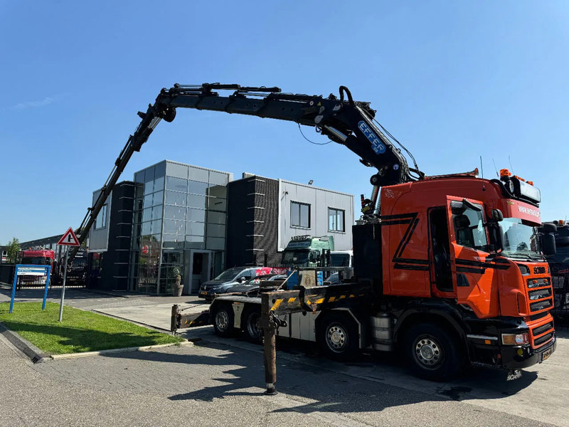 Scania R560 V8 8X2 + EFFER CRANE 1550 6S + FLYJIP 6XHYDR + REMOTE + WINCH - Vlačilec: slika 4 Scania R560 V8 8X2 + EFFER CRANE 1550 6S + FLYJIP 6XHYDR + REMOTE + WINCH - Vlačilec: slika 4