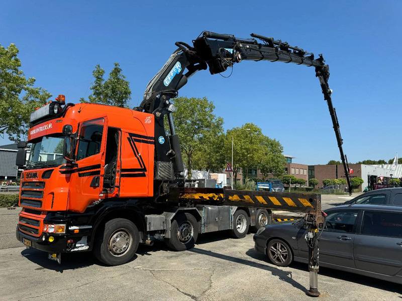 Scania R560 V8 8X2 + EFFER CRANE 1550 6S + FLYJIP 6XHYDR + REMOTE + WINCH - Vlačilec: slika 1 Scania R560 V8 8X2 + EFFER CRANE 1550 6S + FLYJIP 6XHYDR + REMOTE + WINCH - Vlačilec: slika 1