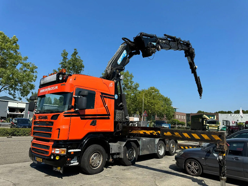Scania R560 V8 8X2 + EFFER CRANE 1550 6S + FLYJIP 6XHYDR + REMOTE + WINCH - Vlačilec: slika 2 Scania R560 V8 8X2 + EFFER CRANE 1550 6S + FLYJIP 6XHYDR + REMOTE + WINCH - Vlačilec: slika 2