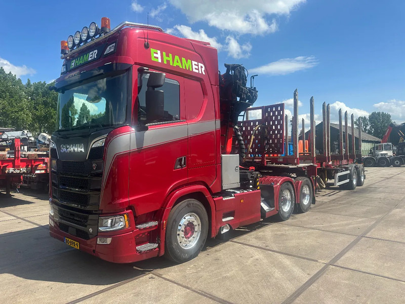 Scania S650 V8, EPSILON S290 Z 96. DOLL TRAILER 2 AXLE FORCED STEERING, 4,5 M EXTENDABLE, APK 04-2026 - Vlačilec: slika 4 Scania S650 V8, EPSILON S290 Z 96. DOLL TRAILER 2 AXLE FORCED STEERING, 4,5 M EXTENDABLE, APK 04-2026 - Vlačilec: slika 4