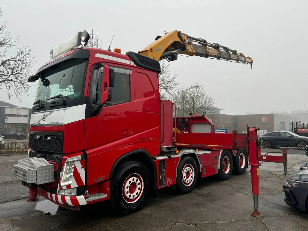 Volvo FH 500 8X4 - EURO 6 + HIAB 622 EP-6 HIPRO + REMO - Tovornjak z dvigalom, Vlačilec: slika 1 Volvo FH 500 8X4 - EURO 6 + HIAB 622 EP-6 HIPRO + REMO - Tovornjak z dvigalom, Vlačilec: slika 1