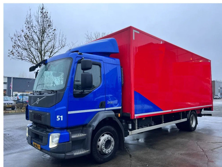 Volvo FL 250 4X2 EURO 6 599.111km DHOLLANDIA - Tovornjak zabojnik: slika 1 Volvo FL 250 4X2 EURO 6 599.111km DHOLLANDIA - Tovornjak zabojnik: slika 1