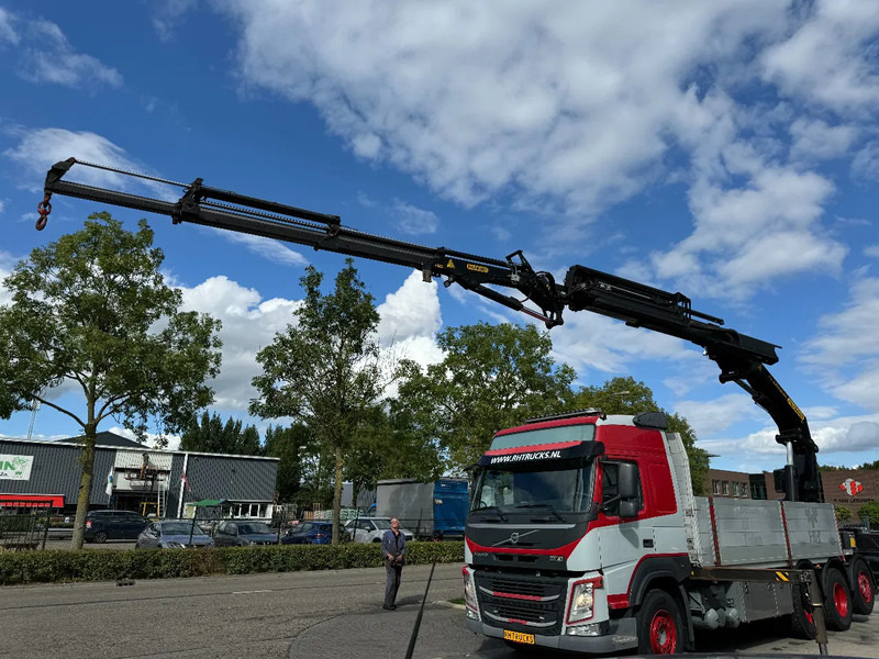 Volvo FMX 460 8X4 PALFINGER PK53002 + FLY JIP AN REMOTE CONTROLE, LAST AXEL STEERING - Tovornjak s kesonom, Tovornjak z dvigalom: slika 2 Volvo FMX 460 8X4 PALFINGER PK53002 + FLY JIP AN REMOTE CONTROLE, LAST AXEL STEERING - Tovornjak s kesonom, Tovornjak z dvigalom: slika 2