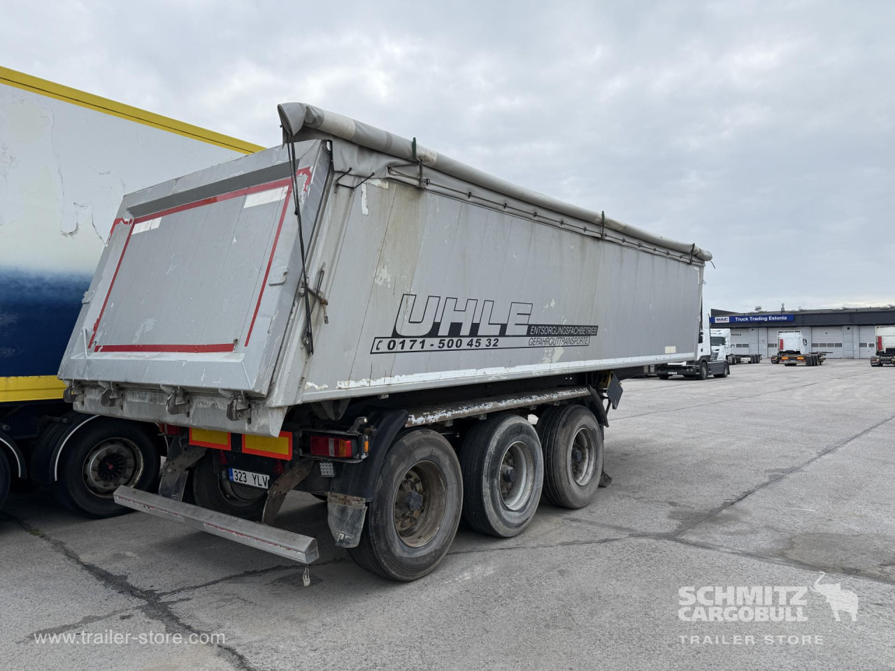 KEMPF Tipper Alu-square sided body 28m³ - Kiper polprikolica: slika 1 KEMPF Tipper Alu-square sided body 28m³ - Kiper polprikolica: slika 1