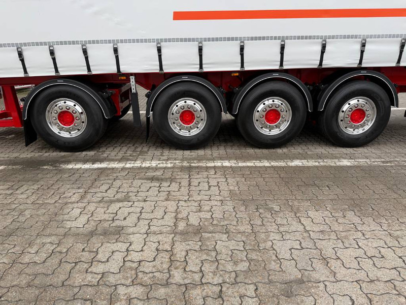 Nov Polprikolica s ponjavo KEL-BERG 4-axle Curtainsider/Planenauflieger/Gardintrailer: slika 9