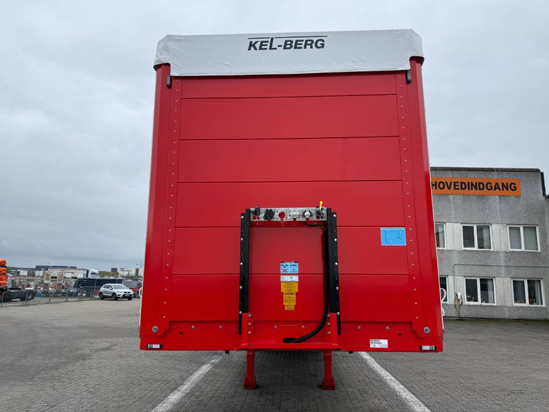 Nov Polprikolica s ponjavo KEL-BERG 4-axle Curtainsider/Planenauflieger/Gardintrailer: slika 8