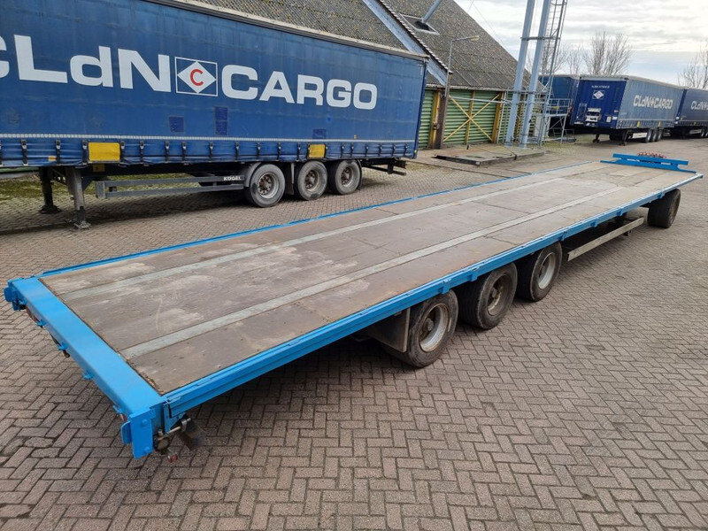 Van Hool 13.60 M LONG - 1 M HIGH - SUPER SINGLE TIRES - DRUM BRAKES - Plato/ Tovorna prikolica: slika 4 Van Hool 13.60 M LONG - 1 M HIGH - SUPER SINGLE TIRES - DRUM BRAKES - Plato/ Tovorna prikolica: slika 4
