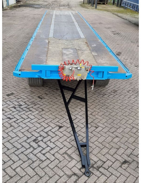 Van Hool 13.60 M LONG - 1 M HIGH - SUPER SINGLE TIRES - DRUM BRAKES - Plato/ Tovorna prikolica: slika 2 Van Hool 13.60 M LONG - 1 M HIGH - SUPER SINGLE TIRES - DRUM BRAKES - Plato/ Tovorna prikolica: slika 2