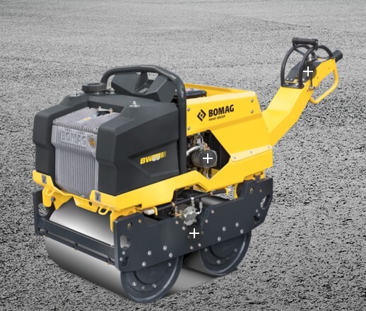 BOMAG BW 65 D - Vibracijska plošča: slika 1 BOMAG BW 65 D - Vibracijska plošča: slika 1