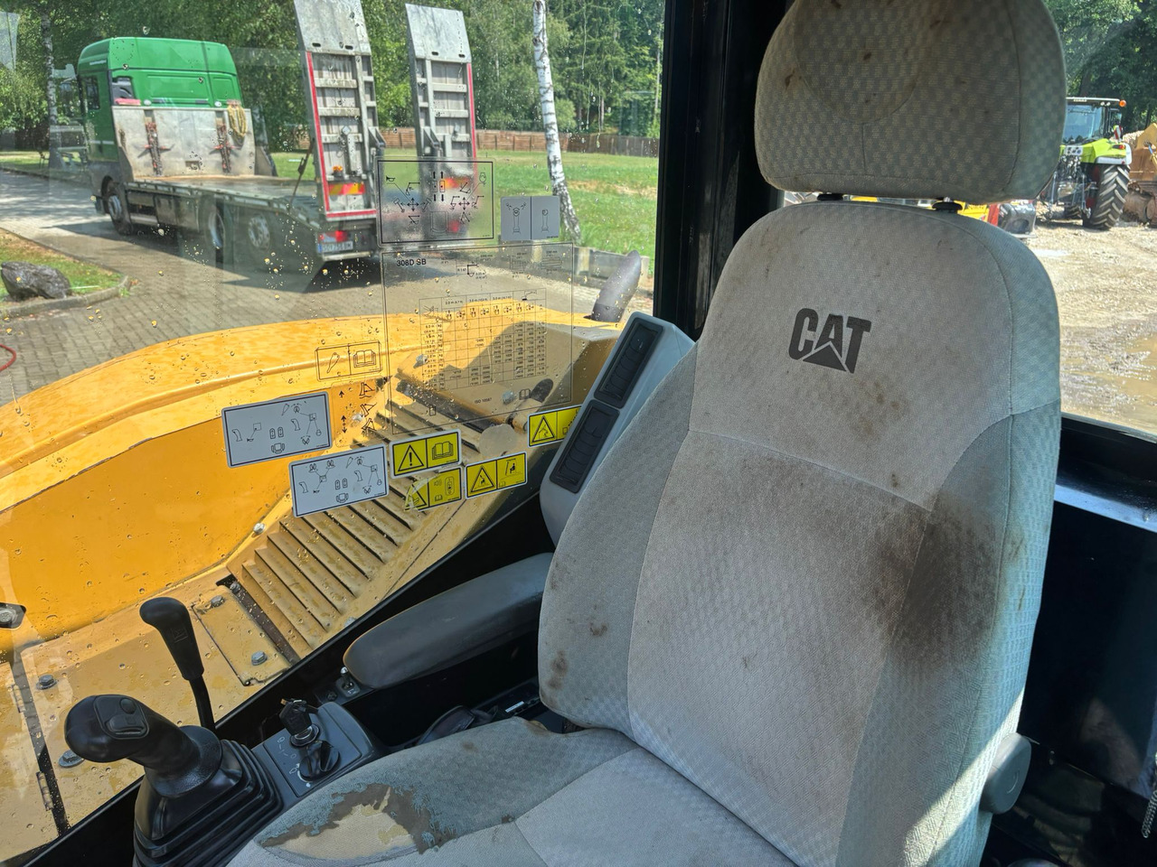 Mini bager CATERPILLAR 308 D: slika 11