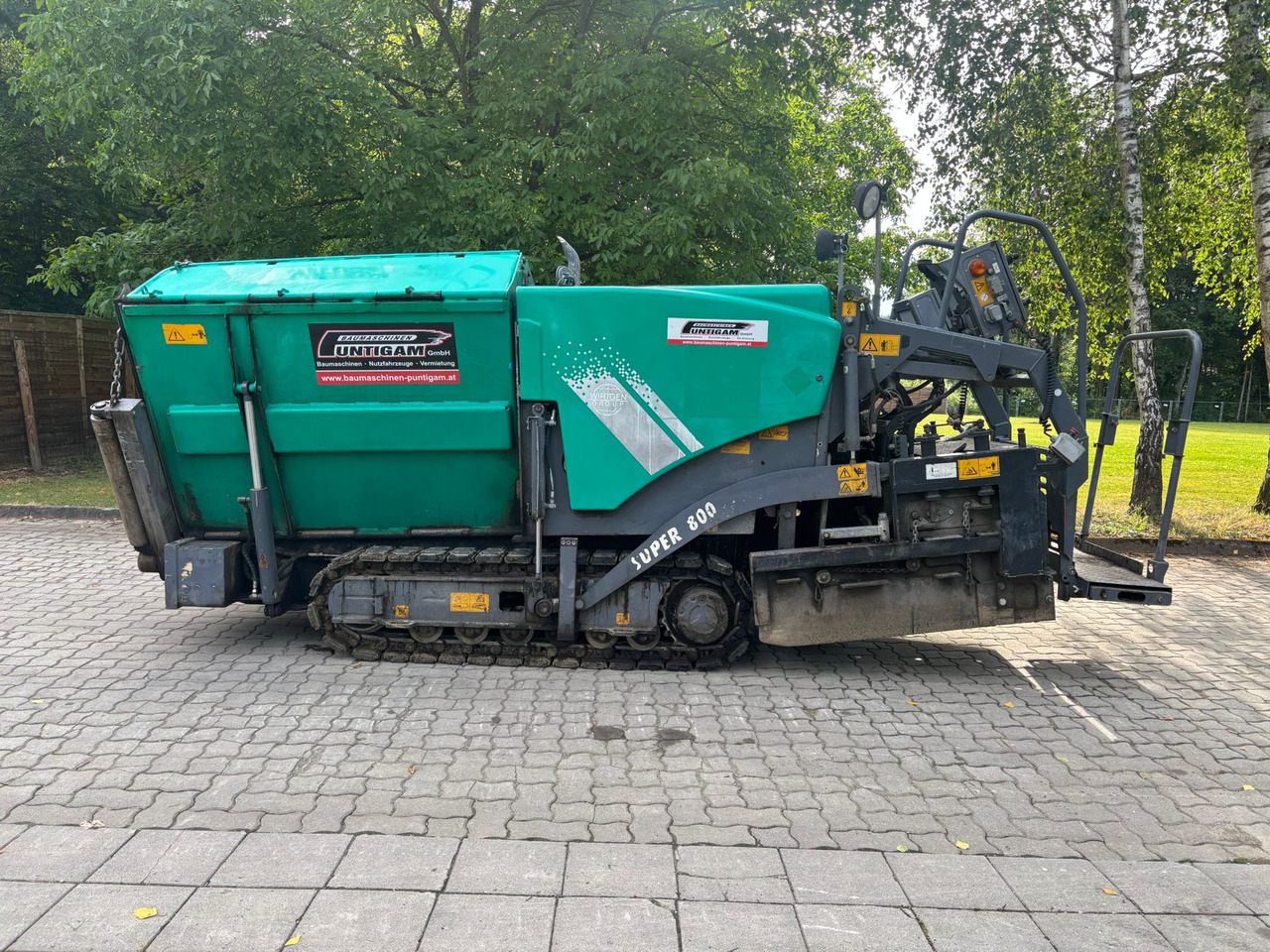 VÖGELE Super 800 - Asfaltni finišer: slika 1 VÖGELE Super 800 - Asfaltni finišer: slika 1