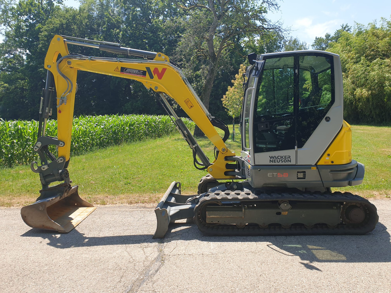 WACKER Neuson ET 58 - Mini bager: slika 1 WACKER Neuson ET 58 - Mini bager: slika 1