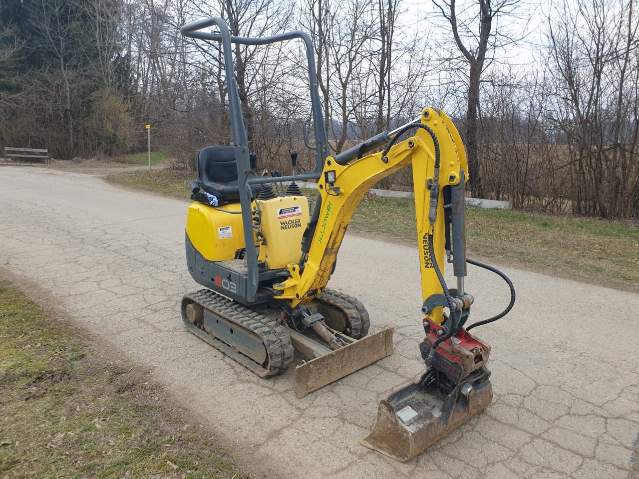 Wacker Neuson 803 - Mini bager: slika 4 Wacker Neuson 803 - Mini bager: slika 4