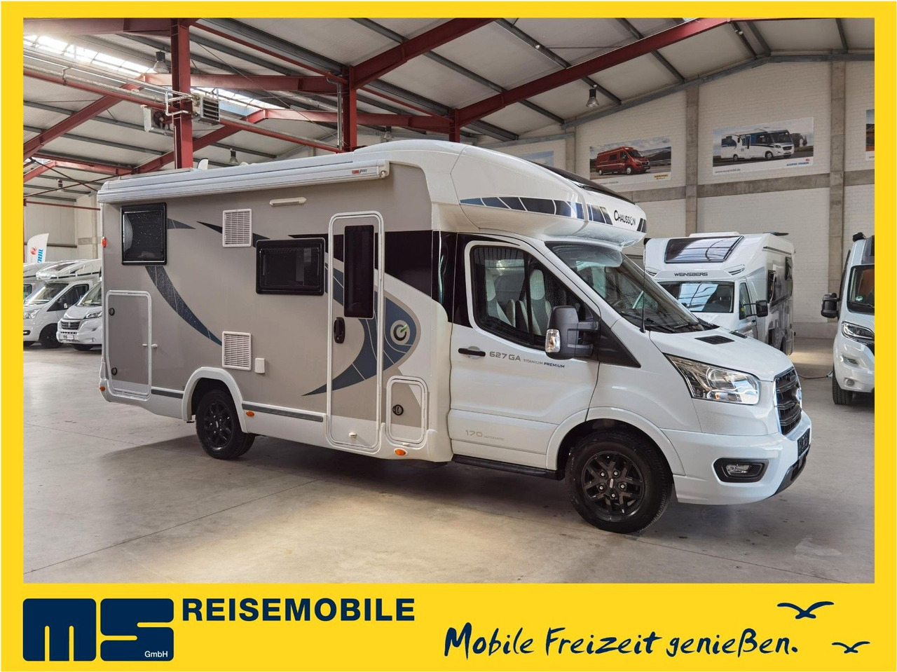 Chausson 627 GA TITANIUM / 170PS / EINZELBETTEN & HUBBETT - Polintegriran avtodom: slika 1 Chausson 627 GA TITANIUM / 170PS / EINZELBETTEN & HUBBETT - Polintegriran avtodom: slika 1