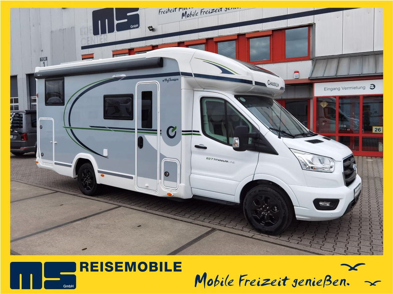 Chausson 627 TITANIUM / -2026- / 165PS-8G. / EINZELBETTEN - Polintegriran avtodom: slika 1 Chausson 627 TITANIUM / -2026- / 165PS-8G. / EINZELBETTEN - Polintegriran avtodom: slika 1