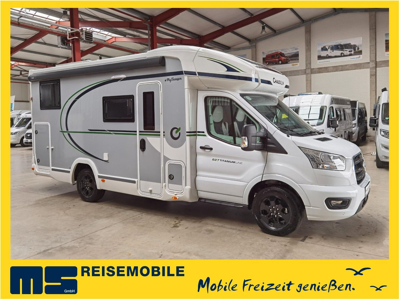 Chausson 627 TITANIUM / - 2026 - / EINZELBETTEN & HUBBETT - Polintegriran avtodom: slika 1 Chausson 627 TITANIUM / - 2026 - / EINZELBETTEN & HUBBETT - Polintegriran avtodom: slika 1