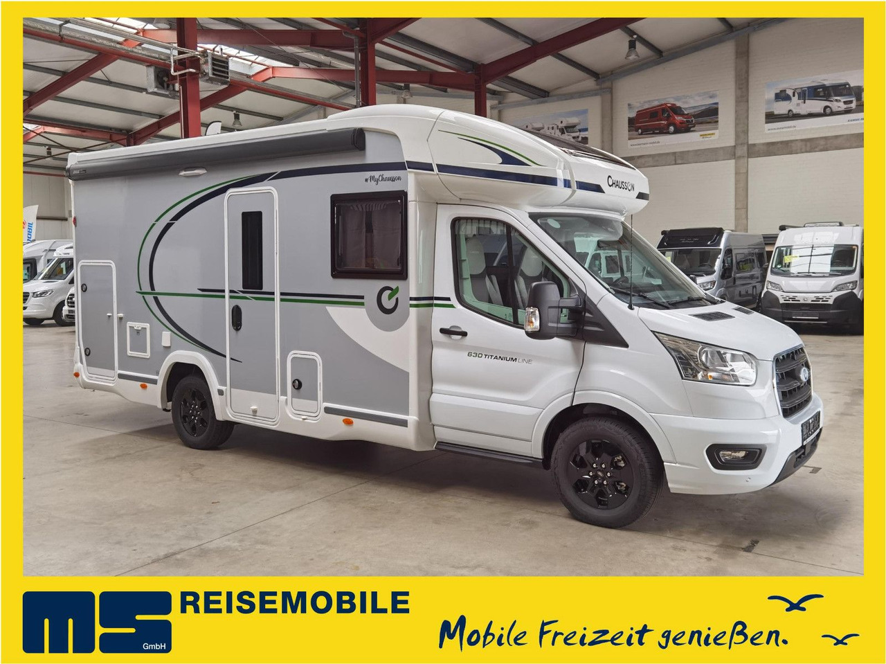 Chausson 630 TITANIUM / - 2026 - / EINZEL.- HUBBETTEN - Polintegriran avtodom: slika 1 Chausson 630 TITANIUM / - 2026 - / EINZEL.- HUBBETTEN - Polintegriran avtodom: slika 1