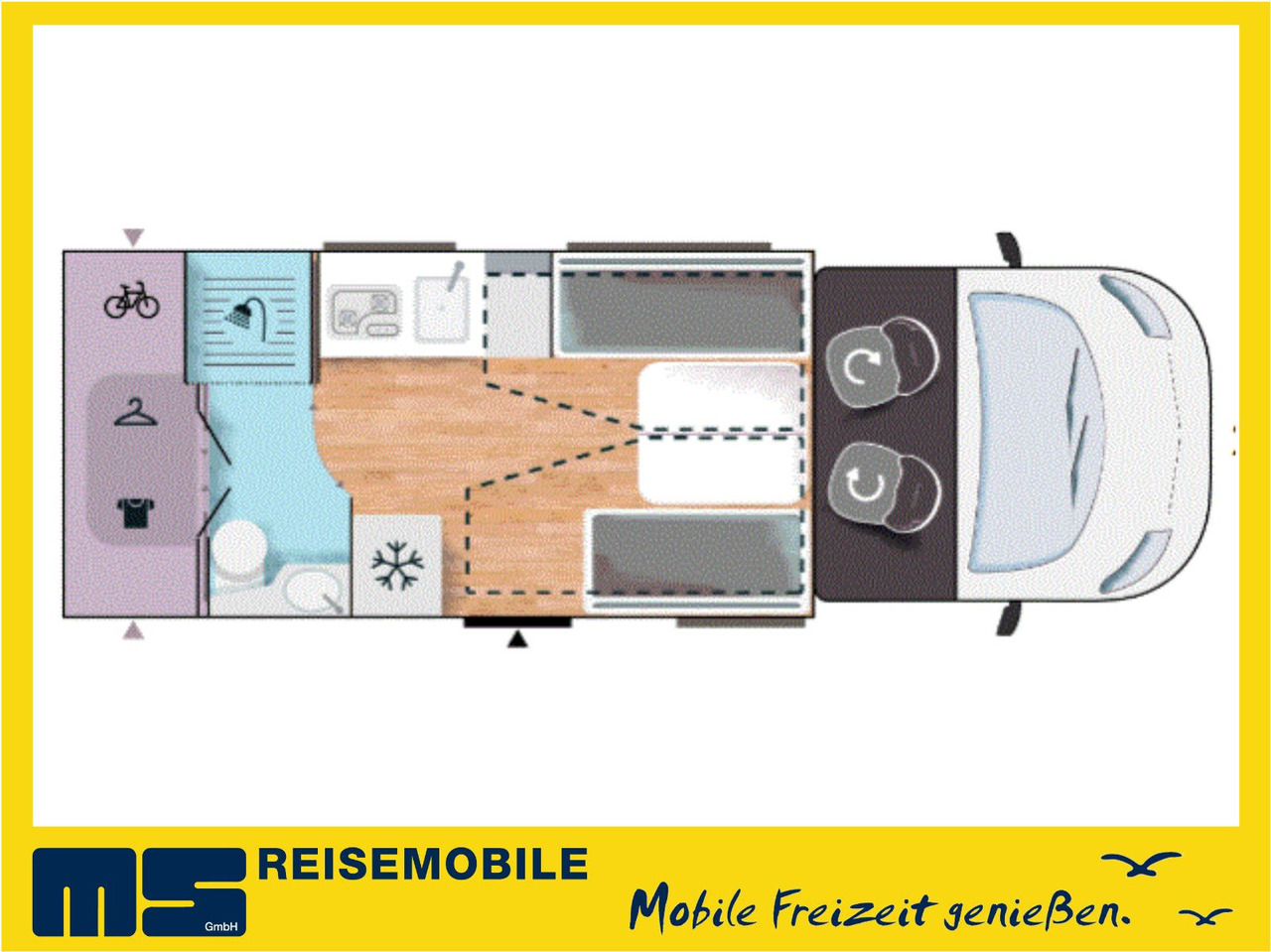 Chausson 630 TITANIUM / - 2026 - / EINZEL. - HUBBETTEN - Polintegriran avtodom: slika 2 Chausson 630 TITANIUM / - 2026 - / EINZEL. - HUBBETTEN - Polintegriran avtodom: slika 2
