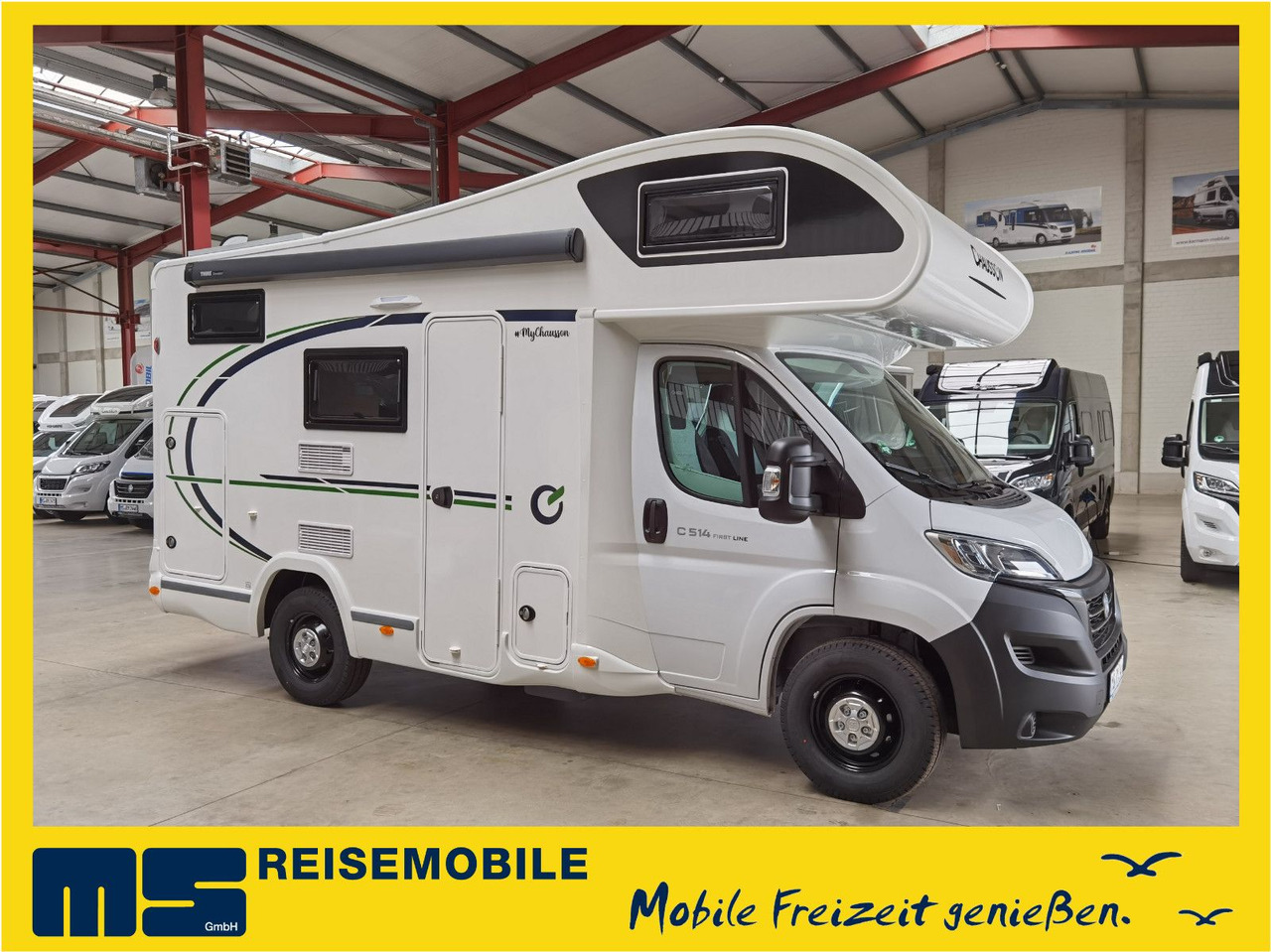 Chausson C 514 FIRST LINE /140PS / ZUBEHÖR- PAKET / 5.99M - Alkoven avtodom: slika 1 Chausson C 514 FIRST LINE /140PS / ZUBEHÖR- PAKET / 5.99M - Alkoven avtodom: slika 1