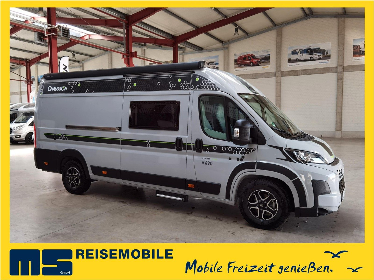 Chausson V690 SPORT LINE / 140PS-8G / XL -HUBBETT E.-BIKE - Kombi avtodom: slika 1 Chausson V690 SPORT LINE / 140PS-8G / XL -HUBBETT E.-BIKE - Kombi avtodom: slika 1
