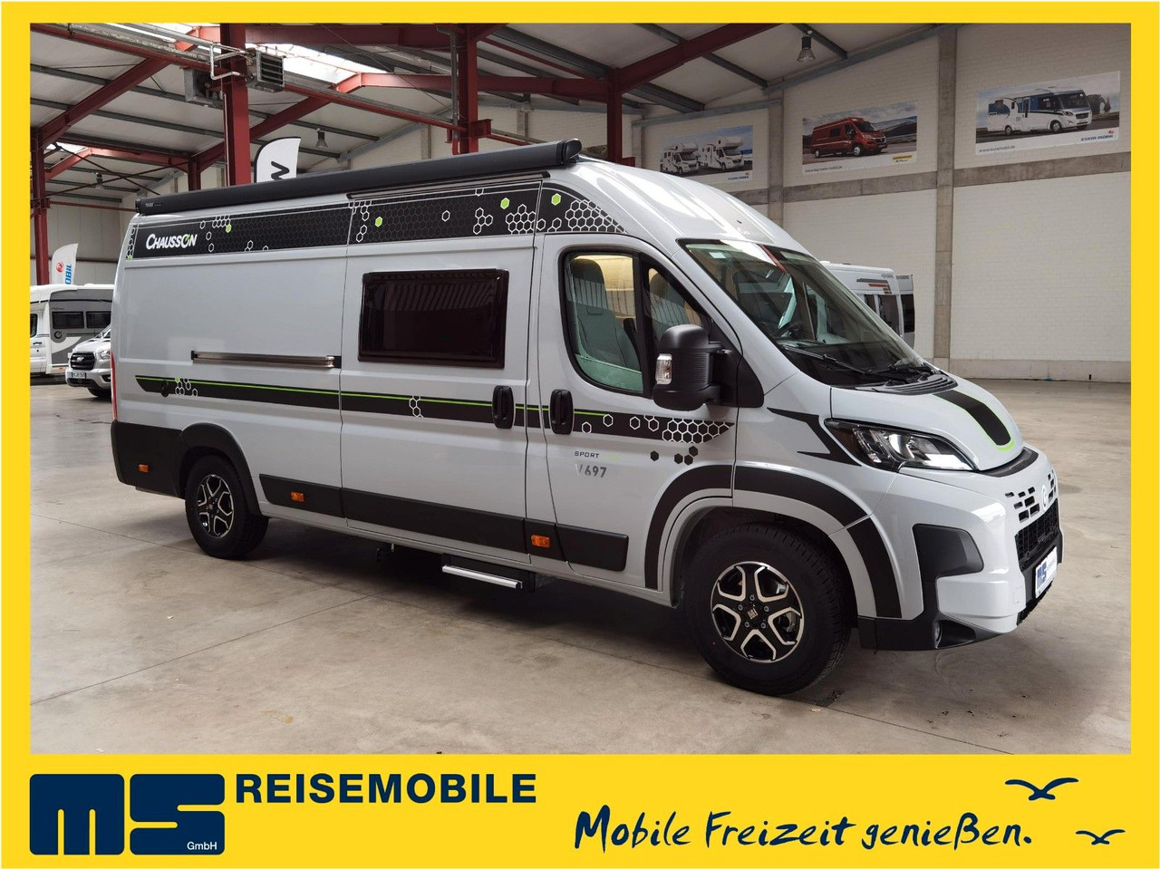 Chausson V697 SPORT LINE / -2026- / 140-8G./ EINZELBETTEN - Kombi avtodom: slika 1 Chausson V697 SPORT LINE / -2026- / 140-8G./ EINZELBETTEN - Kombi avtodom: slika 1