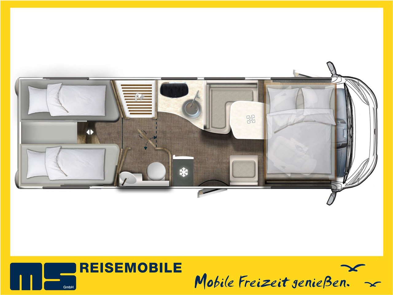 Eura Mobil INTEGRA LINE 720 EB /180PS-9G MAXI/ EINZELBETTEN - Integriran avtodom: slika 2 Eura Mobil INTEGRA LINE 720 EB /180PS-9G MAXI/ EINZELBETTEN - Integriran avtodom: slika 2