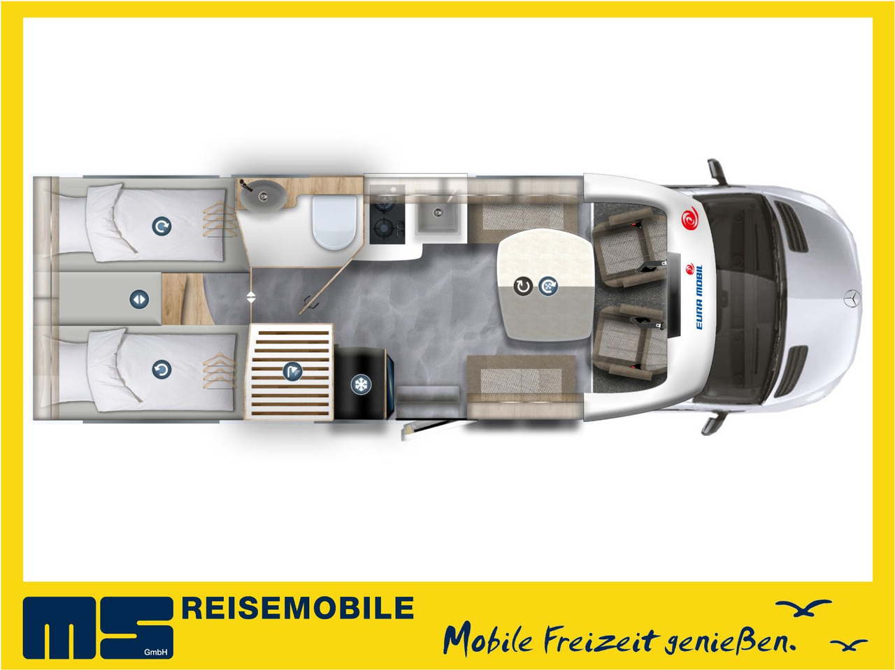 Eura Mobil PROFILA T 726 EF FREESTYLE -SONDERMODELL 2026 - Polintegriran avtodom: slika 2 Eura Mobil PROFILA T 726 EF FREESTYLE -SONDERMODELL 2026 - Polintegriran avtodom: slika 2