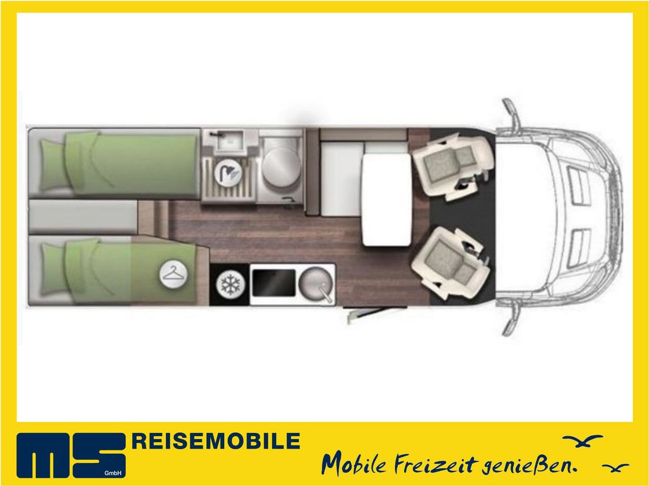 Forster T 669 EBN COUPÈ / -2025-/165PS-DSG/ EINZELBETTEN - Polintegriran avtodom: slika 2 Forster T 669 EBN COUPÈ / -2025-/165PS-DSG/ EINZELBETTEN - Polintegriran avtodom: slika 2