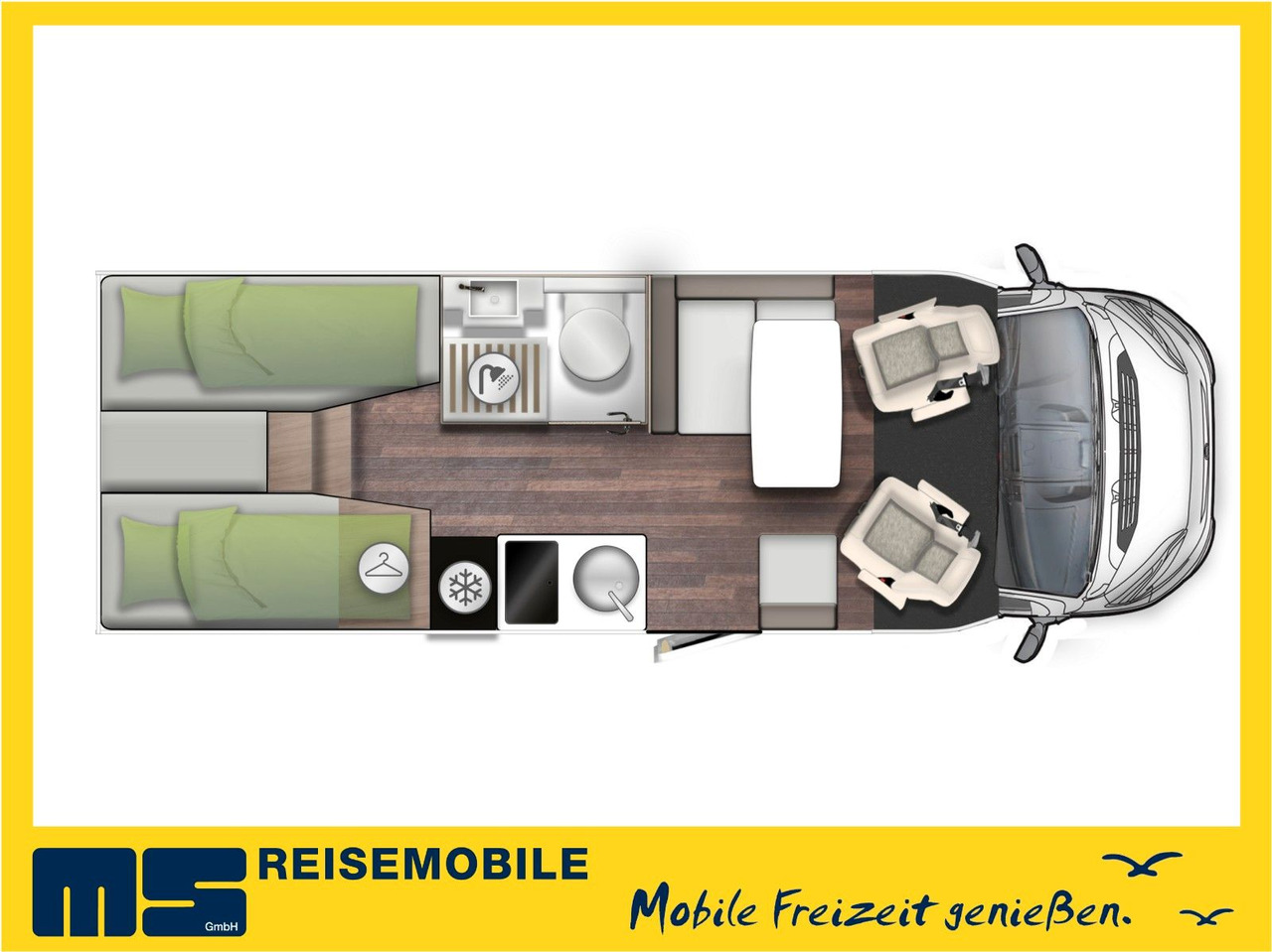 Forster T 699 EB / -MODELL 2025-/ EINZELBETTEN & HUBBETT - Polintegriran avtodom: slika 2 Forster T 699 EB / -MODELL 2025-/ EINZELBETTEN & HUBBETT - Polintegriran avtodom: slika 2