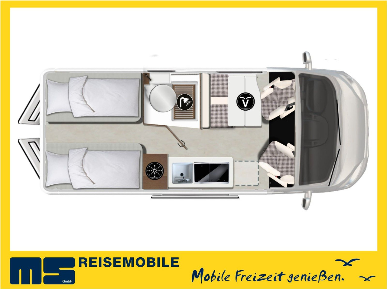 Karmann DAVIS 620 LIFESTYLE/ -2026-/ 140PS/ EINZELBETTEN - Kombi avtodom: slika 2 Karmann DAVIS 620 LIFESTYLE/ -2026-/ 140PS/ EINZELBETTEN - Kombi avtodom: slika 2