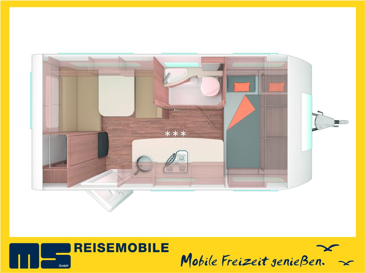 Weinsberg CARAONE 420 QD / - 2026 -/ ADVANCE & SMART PAKET - Počitniška prikolica: slika 2 Weinsberg CARAONE 420 QD / - 2026 -/ ADVANCE & SMART PAKET - Počitniška prikolica: slika 2